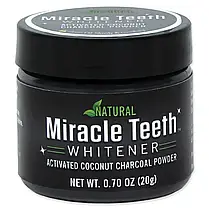 Відбілювач зубів Miracle Teeth Whitener (чорна зубна паста), фото 3