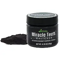Відбілювач зубів Miracle Teeth Whitener (чорна зубна паста), фото 2