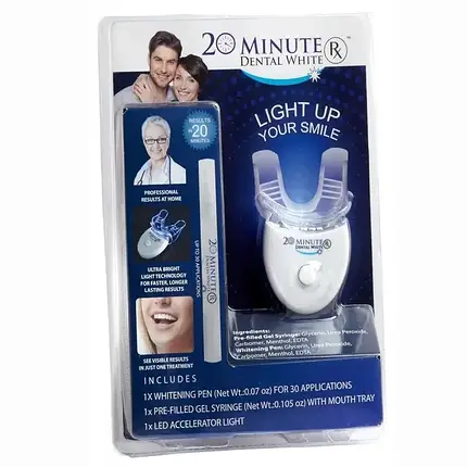 Засіб для відбілювання зубів в домашніх умовах 20 Minute Dental White, фото 2