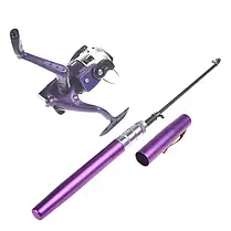 Кишенькова ручка-вудка Pocket Pen Fishing Rod + котушка, фото 2