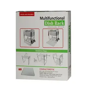 Сушарка для посуду Multi Function Folding Dish Rack, фото 2