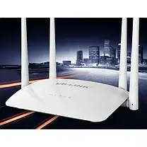 Wi-Fi роутер LB-Link BL-WR450H 2.4GHz 300 Mbps 4*5dBi посилені антени 2LAN+1WAN, фото 3