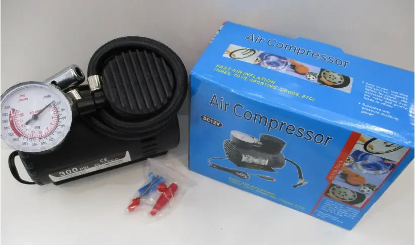 Автомобільний насос (компресор) Air Compressor DC-12V 300psi