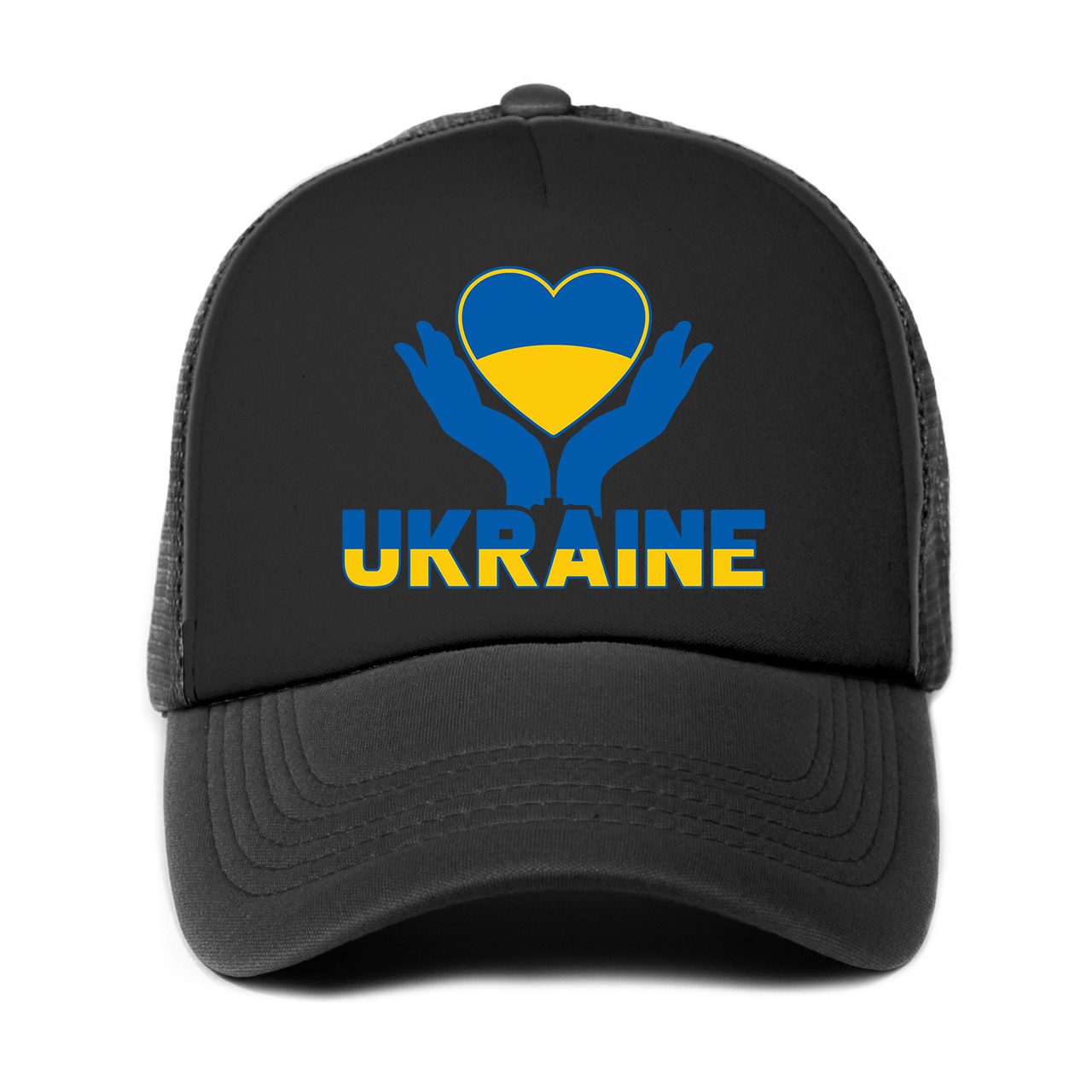 Кепка Тракер Україна Чорний