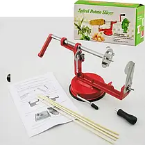 Машинка для різання картоплі спіраллю SPIRAL POTATO SLICER Чіпси, фото 2