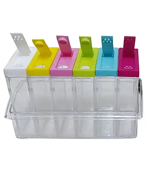Набір для спецій на підставці, six piece set - 6 шт., фото 2