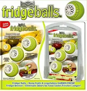 Поглинач неприємного запаху в холодильнику Fridgeballs, фото 2