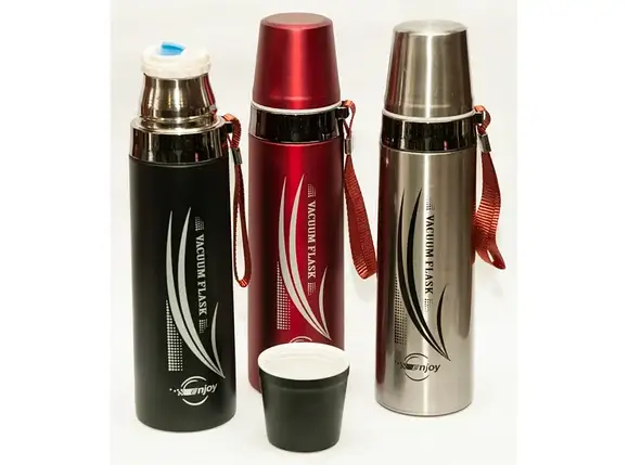 Термос 750 мл з поїлкою і чашкою (висока якість), фото 1