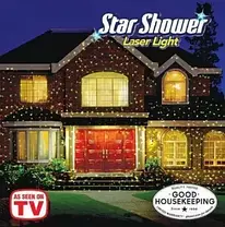 Лазерний зоряний вуличний проектор Star Shower Laser Light Projector, фото 2