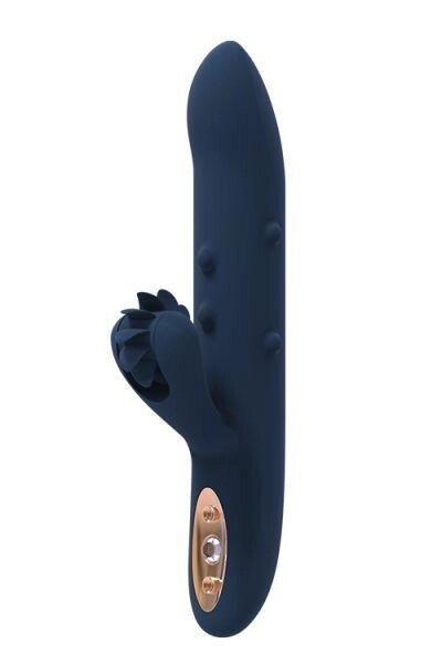 Вібраційний масажер з функцією рухомих кульок богині Афіни, фото 1