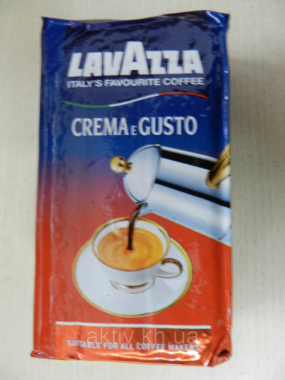 Кофе молотый Lavazza crema e gusto Лавацца Крема Густо 250 грамм