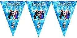 Святкова гірлянда трикутники Холодне серце Frozen