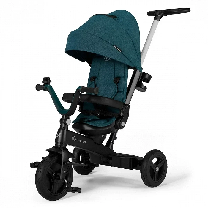 Триколісний велосипед KiderKraft Twipper Green, колір зелений, для дітей від 9 місяців, фото 1