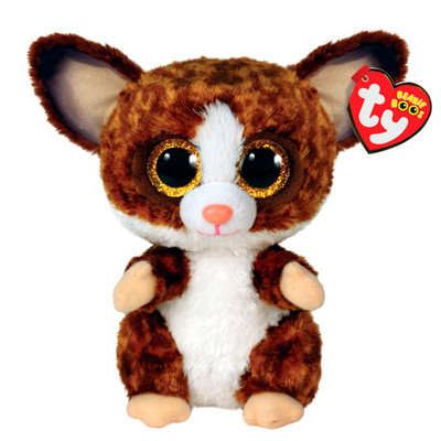 Дитяча м'яка іграшка TY Beanie Boos Лемур Binky 15 см 36374
