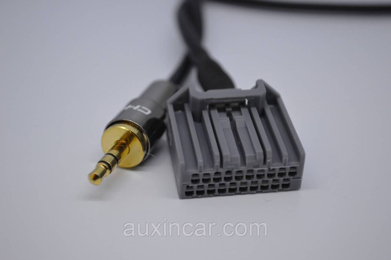 AUX кабель CHOSEAL 3.5 мм Gold для Honda Civic 4D / CR-V / Jazz | Преміум якість