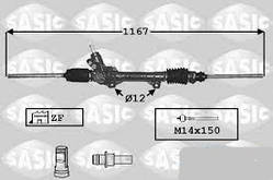 Кермова рейка з гур SASIC 7006023 Peugeot Partner 1.6HDI, 2.0HDi 11/02 -> 05/08