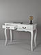 Білий стіл "Моне" із натурального дерева з фурнітурою Blum, фото 4