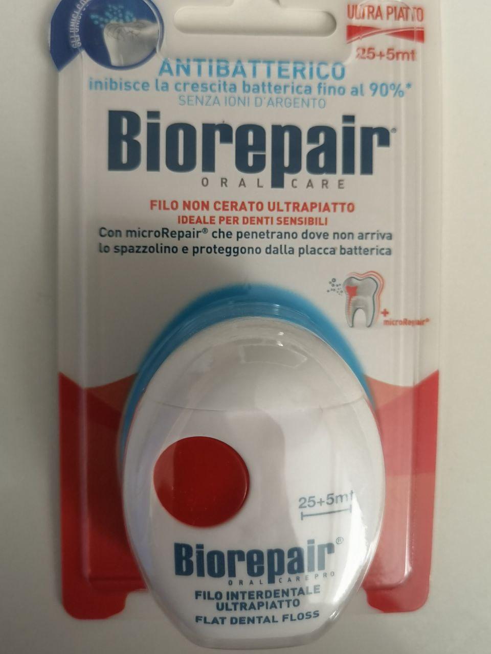 Купить Зубная нить-флос Biorepair Избавление от чувствительности с ...