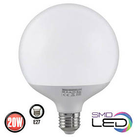 Лампа Світлодіодна Horoz GLOBE 20W E27