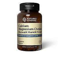 Кальций Магний Хелат, Calcium Magnesium Chelate, 150 таблеток, Nature s Sunshine Products, США