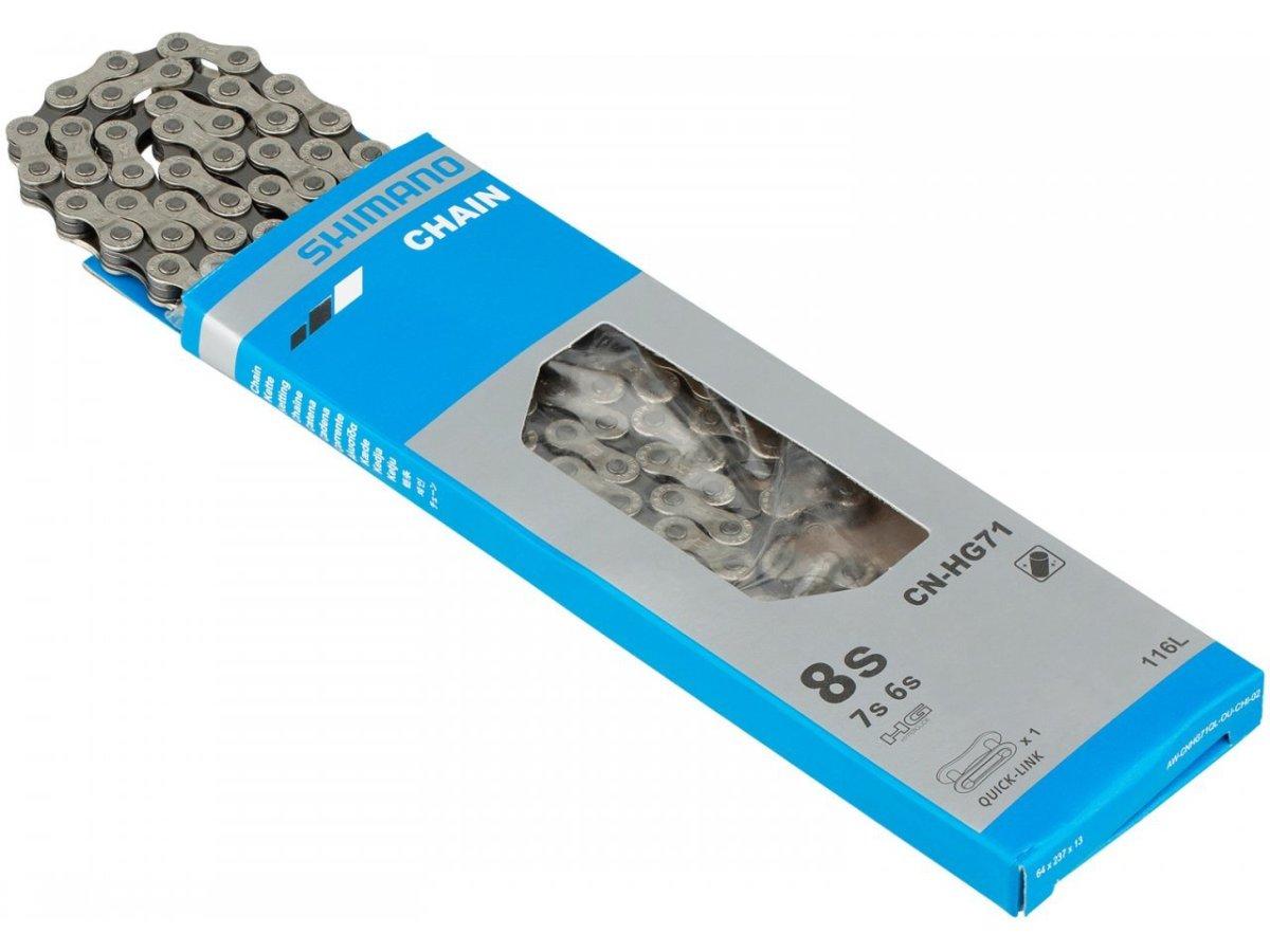Цепь CN-HG71, 116 линков, 8/7/6-звезд