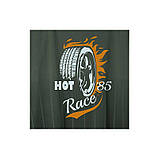 Чоловіча літня трикотажна яскрава футболка, фото 2