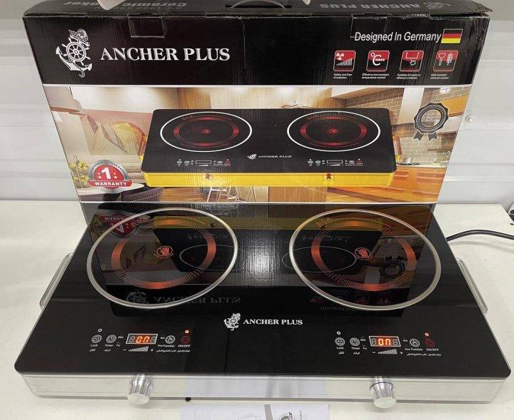 Плита електрична Ancher Plus SV-1906 індукційна 2 комфорки