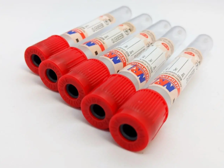 Пробирка вакуумная для забора крови «MEDRYNOK», 6 мл,13х100 мм, с ...