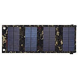 Сонячний заряд Solar Power Bank 14w 5V 1A (Камуфляж), фото 5