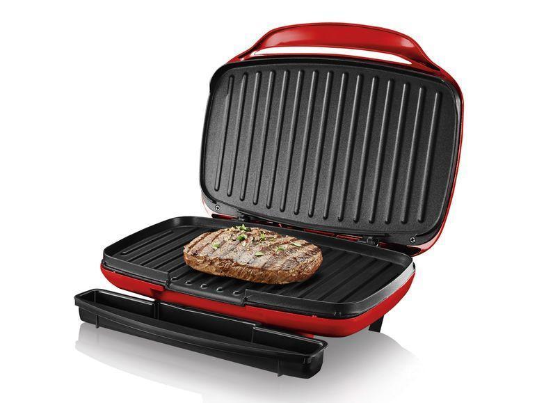 Гриль контактний SilverCrest SKG 1000 B2 red (Німеччина)