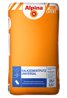 Штукатурка цементно-вапняна Alpina EXPERT Kalkzementputz Universal 25 кг