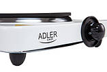 Настільна однокомфоркова електрична плита Adler AD 6503 1500Вт, фото 4
