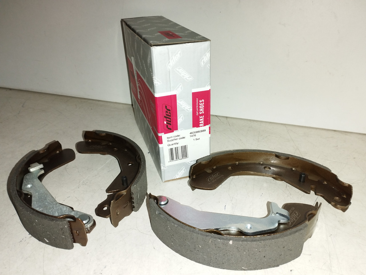 RIDER Колодки гальмівні задні Шевроле Авео/Aveo, фото 1