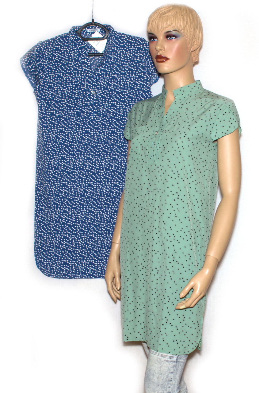 Сукня сорочка з коротким рукавом на літо (42,44,46,48)