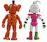 Набір Глемрок Аніматроніки П'ять ночей з Фредді, 8в1, 14 см - Five Nights at Freddy`s, фото 2