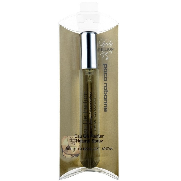 Paco Rabanne Lady Million жіночий парфум ручка 20 мл, фото 1