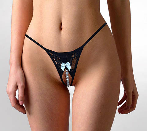 Еротичні жіночі труси Art of Sex - Karin Black розмір L-2XL, фото 1