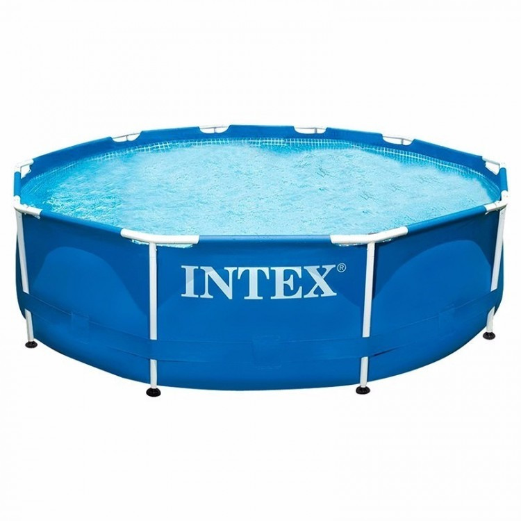 Круглий каркасний басейн Intex 28200 (305х76 см) Metal Frame Pool