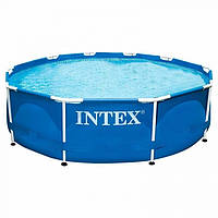 Круглий каркасний басейн Intex 28200 (305х76 см) Metal Frame Pool