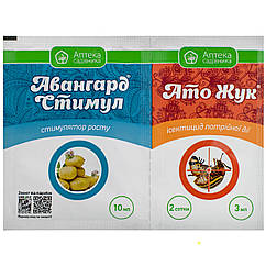 Інсектицид Ато Жук 3 мл + Авангард Стимул 10 мл Укравіт