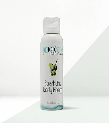 Масажна піна Amoreane Sparkling Body Foam Mojito (150 мл), фото 2