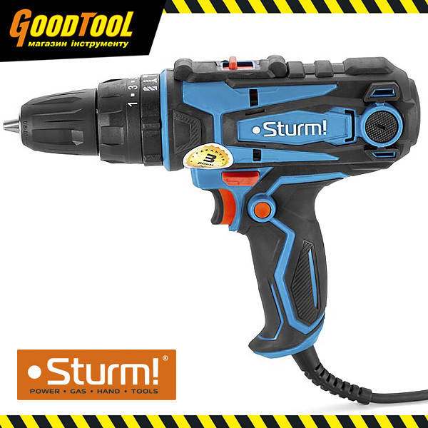 Дриль-шуруповерт мережевий ударний Sturm ID2155PI