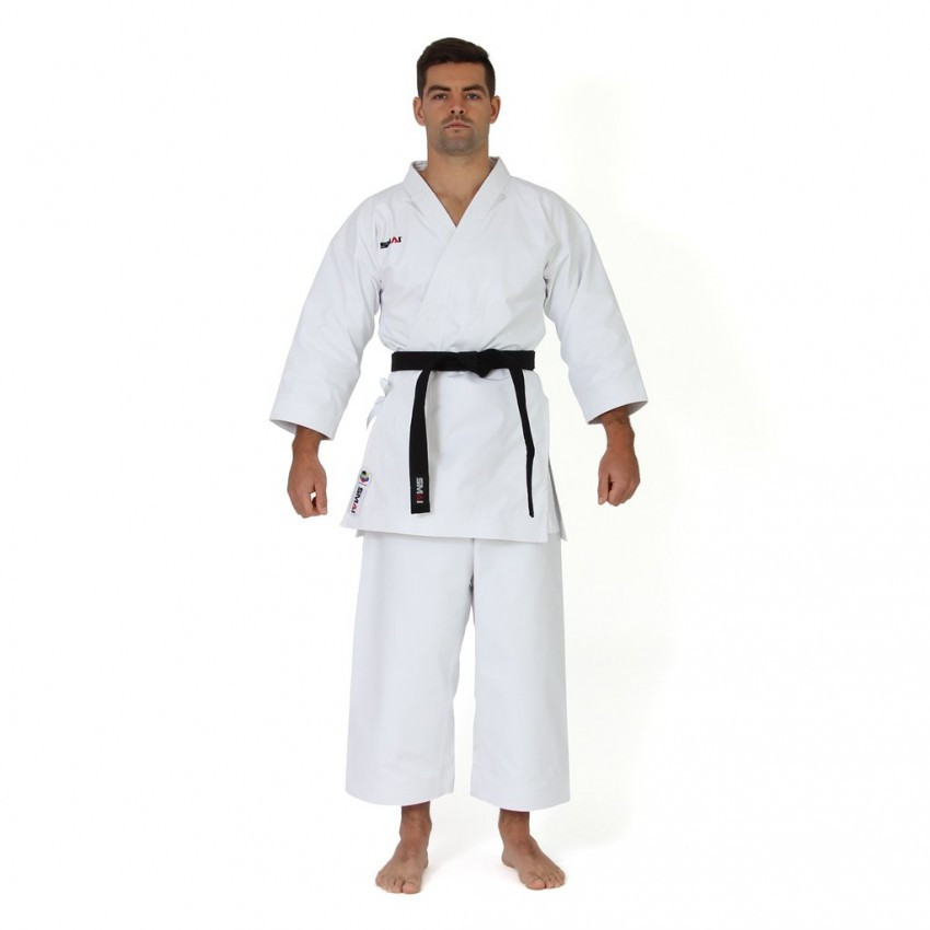 Кімоно для карате "Ultimate Gi" 14 OZ з ліцензією WKF біле SMAI SX-KATA-ULT