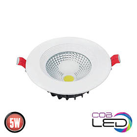 Круглий врізний Світильник Horoz VANESSA 5W