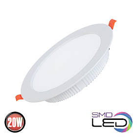 Круглий врізний led Світильник Horoz ALEXA 20W
