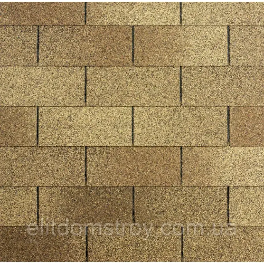 Одношарова бітумна черепиця SUPERGLASS 3T (49) EARTHTONE CEDAR