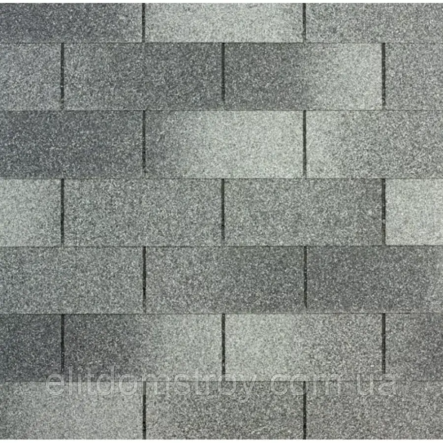 Одношарова бітумна черепиця SUPERGLASS 3T (51) EASTERN GREY