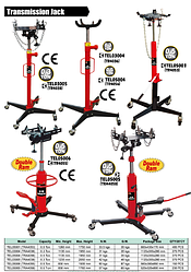 Стійка трансмісійна гідравлічна 0,5 т TORIN TEL05004