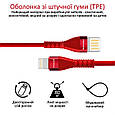 Кабель Promate VigoRay-i USB-Lightning 2А 1.2 м Red (vigoray-i.red), фото 5