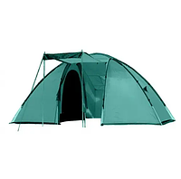 Лучшая палатка для кемпинга Tramp Anaconda 4 (V2) TRT-078 палатка на два спальных отделения, четырехместная